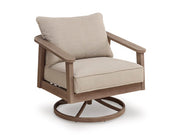 Harmony Headlands Outdoor Swivel Lounge with Cushion - Luxe Home Furnishings (Jersey City, NJ)