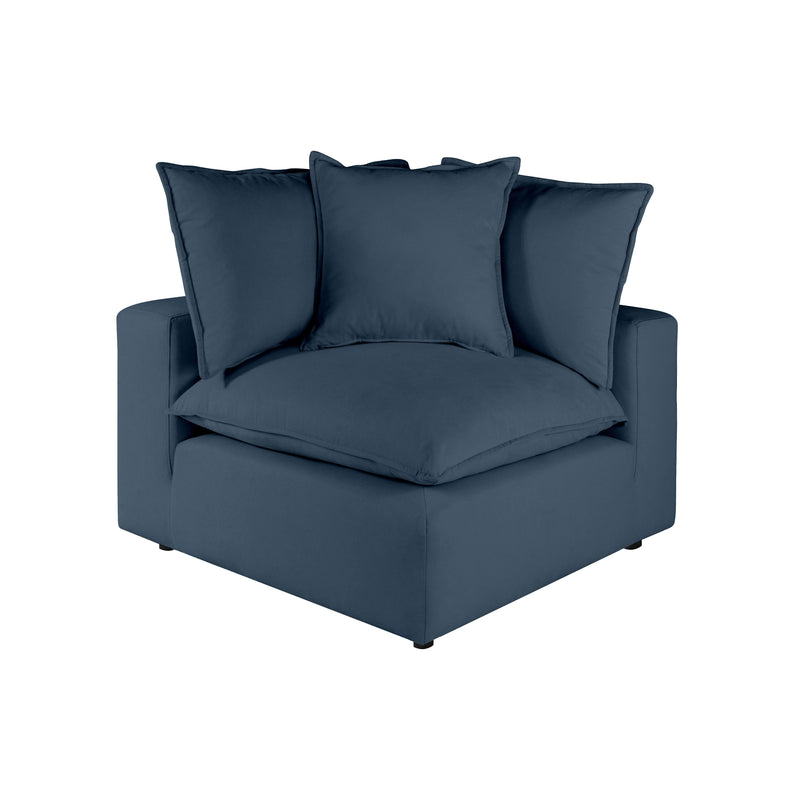 Cali Navy Corner Chair