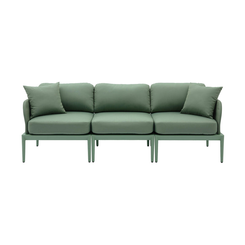 Kapri Moss Green Modular Outdoor Sofa