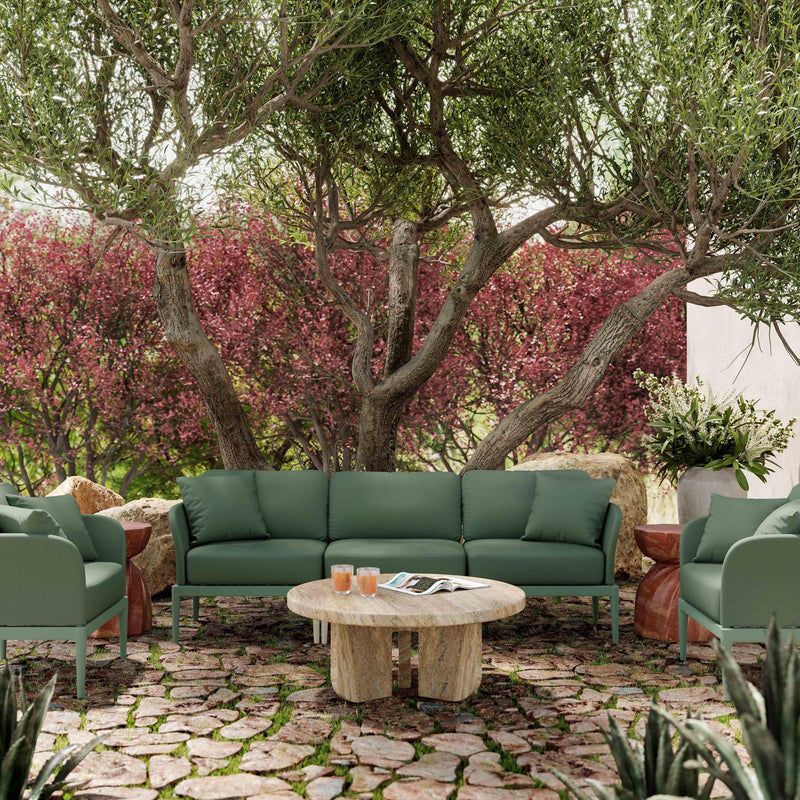 Kapri Moss Green Outdoor Armchair