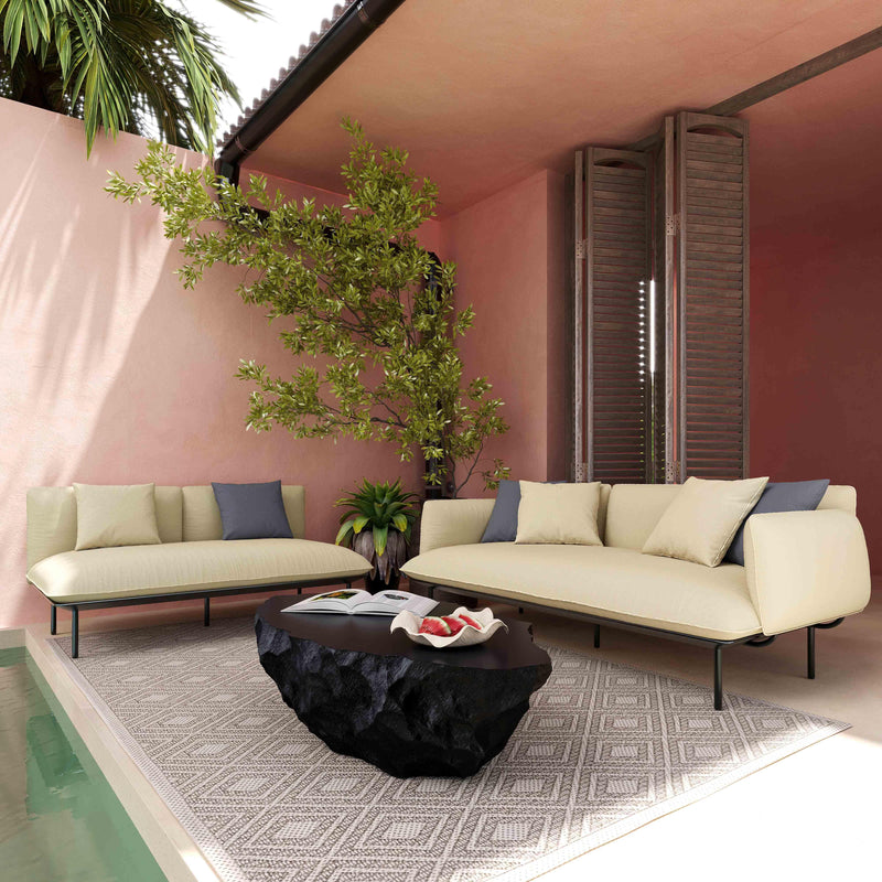 Katti Beige Outdoor Sofa 5