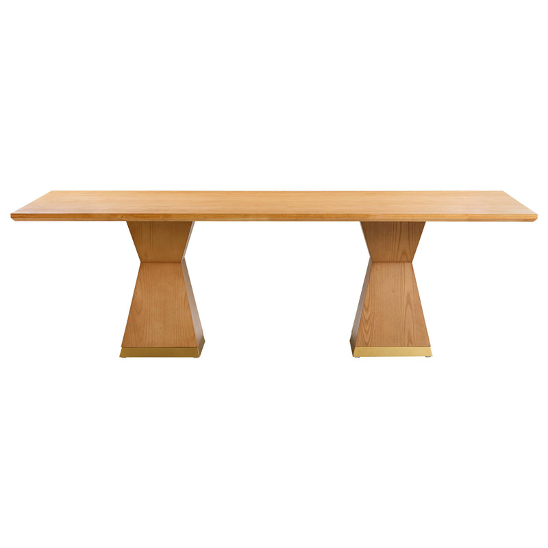 Nolan Natural Wood Dining Table