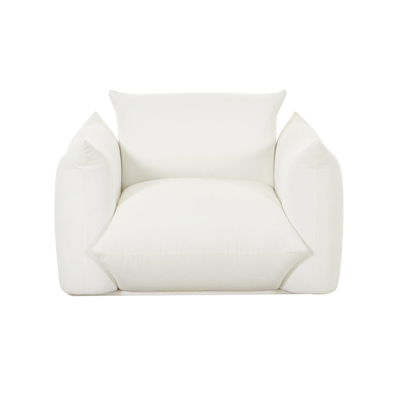Saint Tropez Pearl Stuffed Armchair 7