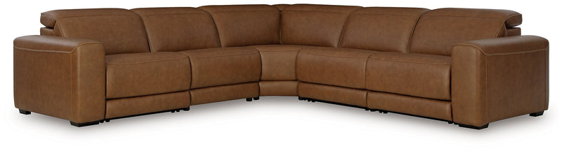 Magic Man 5-Piece Power Reclining Sectional - Luxe Home Furnishings (Jersey City, NJ)