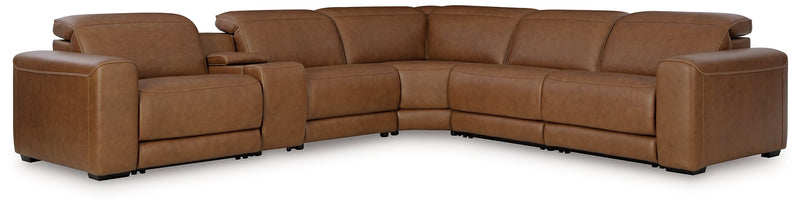 Magic Man 5-Piece Power Reclining Sectional - Luxe Home Furnishings (Jersey City, NJ)