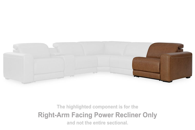 Magic Man 5-Piece Power Reclining Sectional - Luxe Home Furnishings (Jersey City, NJ)
