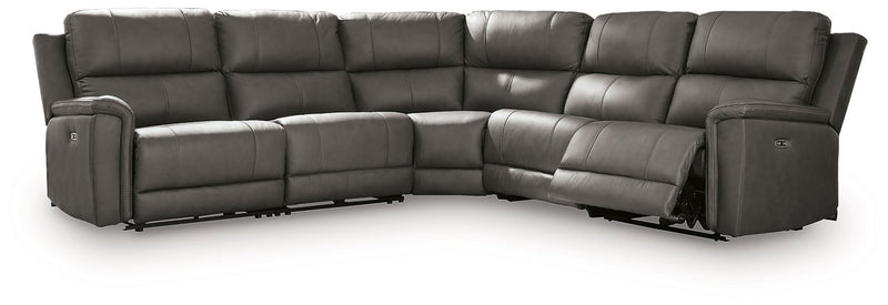 Bleckley Power Reclining Sectional - Luxe Home Furnishings (Jersey City, NJ)