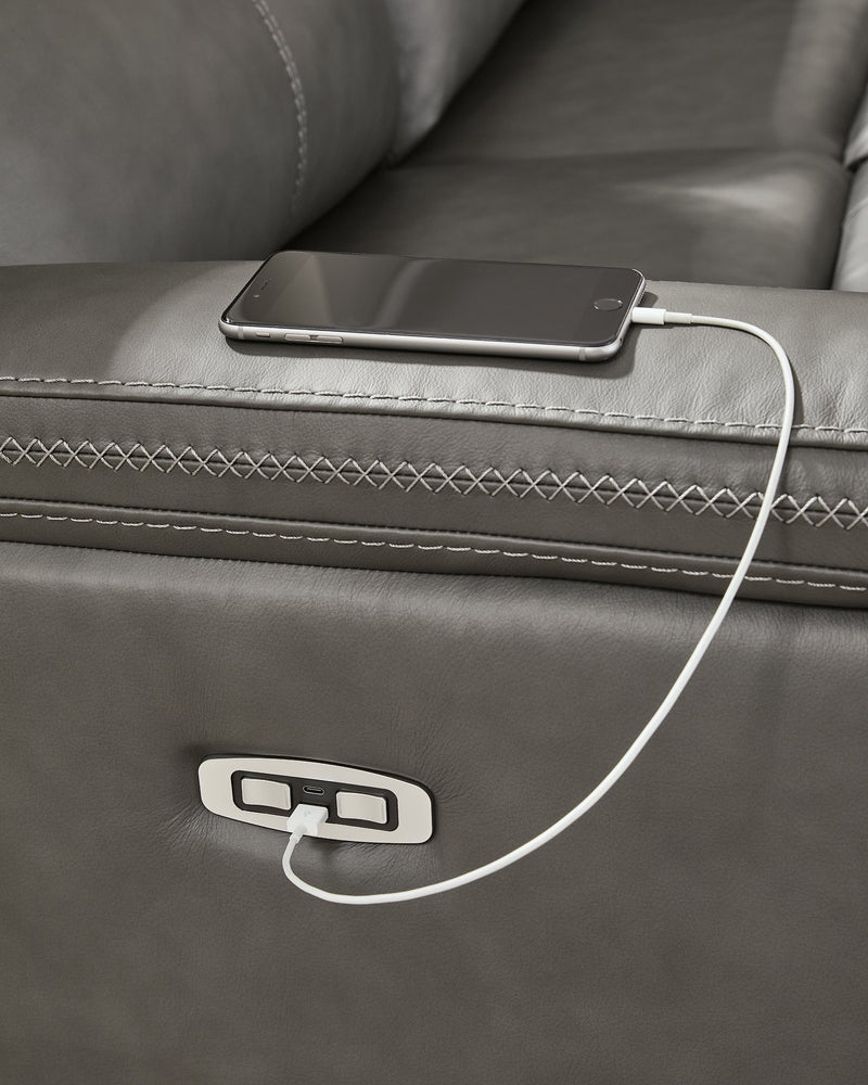 Bleckley Power Reclining Sectional - Luxe Home Furnishings (Jersey City, NJ)