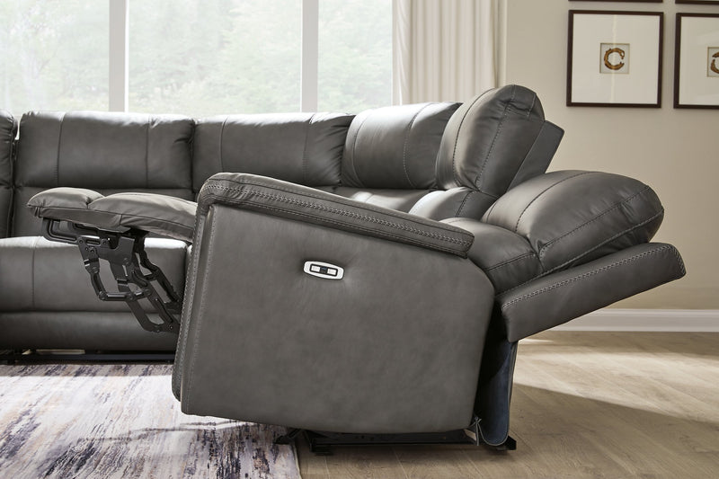 Bleckley Power Reclining Sectional - Luxe Home Furnishings (Jersey City, NJ)