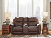 Bleckley Power Reclining Loveseat with Console - Luxe Home Furnishings (Jersey City, NJ)