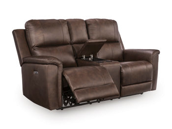 Bleckley Power Reclining Loveseat with Console - Luxe Home Furnishings (Jersey City, NJ)
