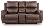 Bleckley Power Reclining Loveseat with Console - Luxe Home Furnishings (Jersey City, NJ)