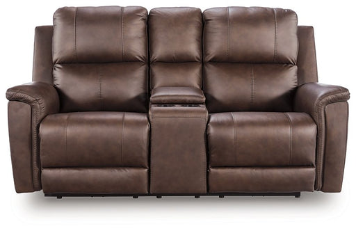 Bleckley Power Reclining Loveseat with Console - Luxe Home Furnishings (Jersey City, NJ)