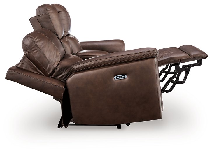 Bleckley Power Reclining Loveseat with Console - Luxe Home Furnishings (Jersey City, NJ)