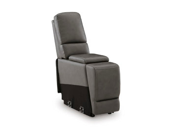 5Z - Pittson Power Reclining Sectional Loveseat with Console - Luxe Home Furnishings (Jersey City, NJ)