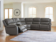 5Z - Pittson Power Reclining Sectional - Luxe Home Furnishings (Jersey City, NJ)
