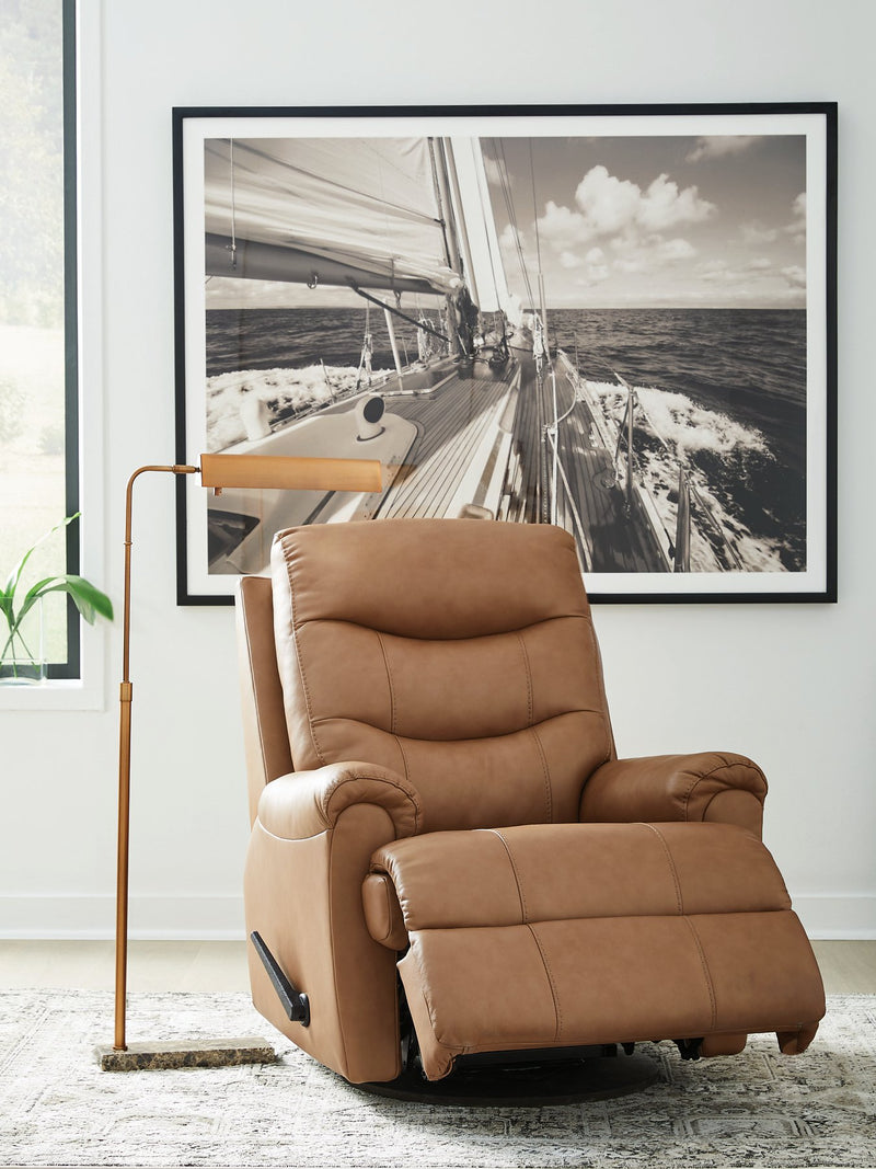 Flynwood Swivel Glider Recliner - Luxe Home Furnishings (Jersey City, NJ)