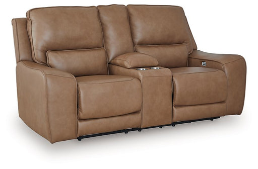 DeepWakes Power Reclining Loveseat with Console - Luxe Home Furnishings (Jersey City, NJ)