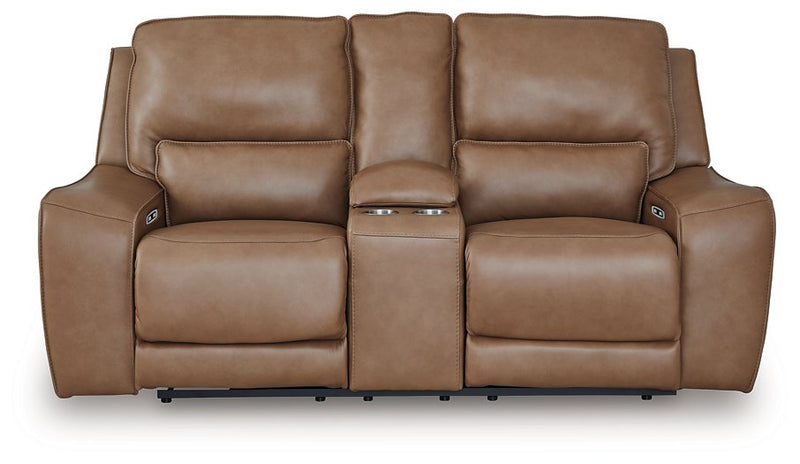 DeepWakes Power Reclining Loveseat with Console