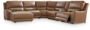 DeepWakes Power Reclining Sectional with Chaise - Luxe Home Furnishings (Jersey City, NJ)