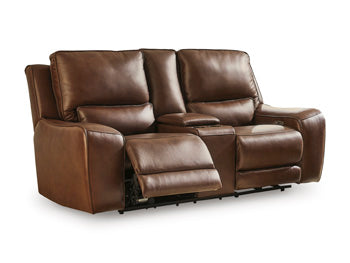 DeepWakes Power Reclining Loveseat with Console - Luxe Home Furnishings (Jersey City, NJ)