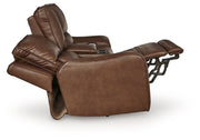 DeepWakes Power Reclining Loveseat with Console - Luxe Home Furnishings (Jersey City, NJ)