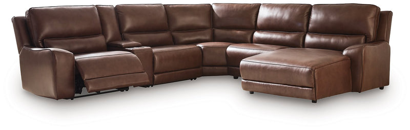DeepWakes Power Reclining Sectional with Chaise - Luxe Home Furnishings (Jersey City, NJ)