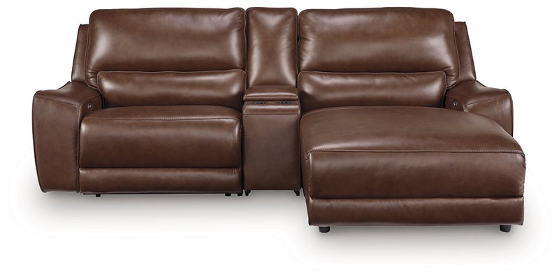 DeepWakes Power Reclining Sectional with Chaise - Luxe Home Furnishings (Jersey City, NJ)
