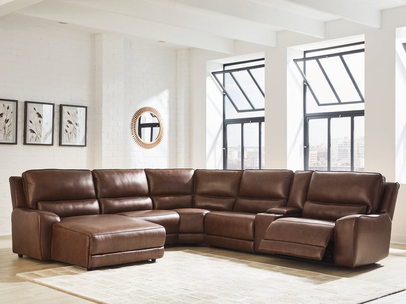 DeepWakes Power Reclining Sectional with Chaise - Luxe Home Furnishings (Jersey City, NJ)