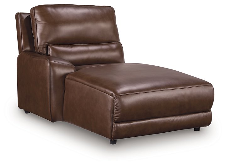 DeepWakes Power Reclining Sectional with Chaise - Luxe Home Furnishings (Jersey City, NJ)