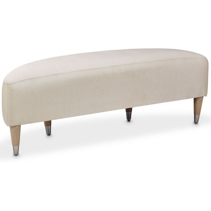 AICO Eclipse Bed Bench in Moonlight