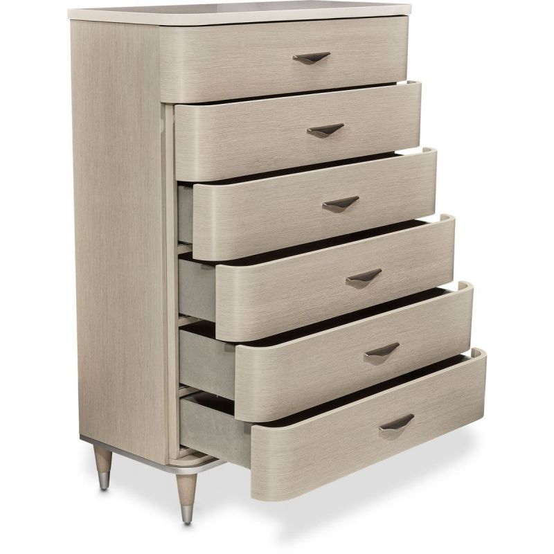 AICO Eclipse Drawer Chest in Moonlight