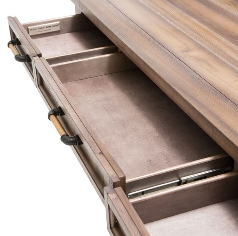 Aico Crossings Writing Desk in Reclaimed Barn