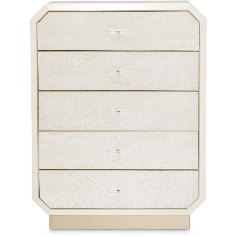 AICO La Rachelle Drawer Chest in Medium Champagne 9034070-136 image