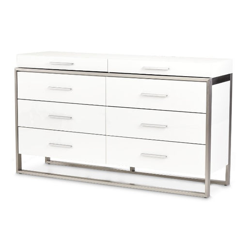 AICO Marquee Dresser in Cloud White image