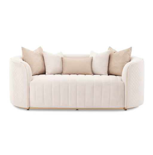 AICO Ariana Loveseat in Beige Gold image