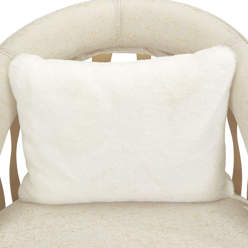 AICO La Rachelle Flame Chair Gold Rush in Medium Champagne