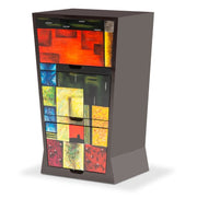 AICO Furniture Illusions 3 Drawers V Shape Storage Chest image