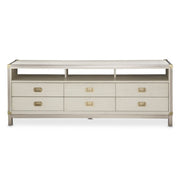 AICO Furniture Menlo Station TV Console in Eucalyptus image