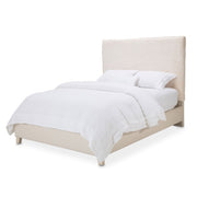 AICO Furniture Emerson Queen Upholstered Bed in Powder image