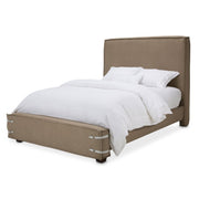 AICO Furniture Penninsula Queen Upholstered Bed in Khaki image