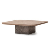 AICO Furniture Bristol Point Medium Cocktail Table in Saddle Brown image