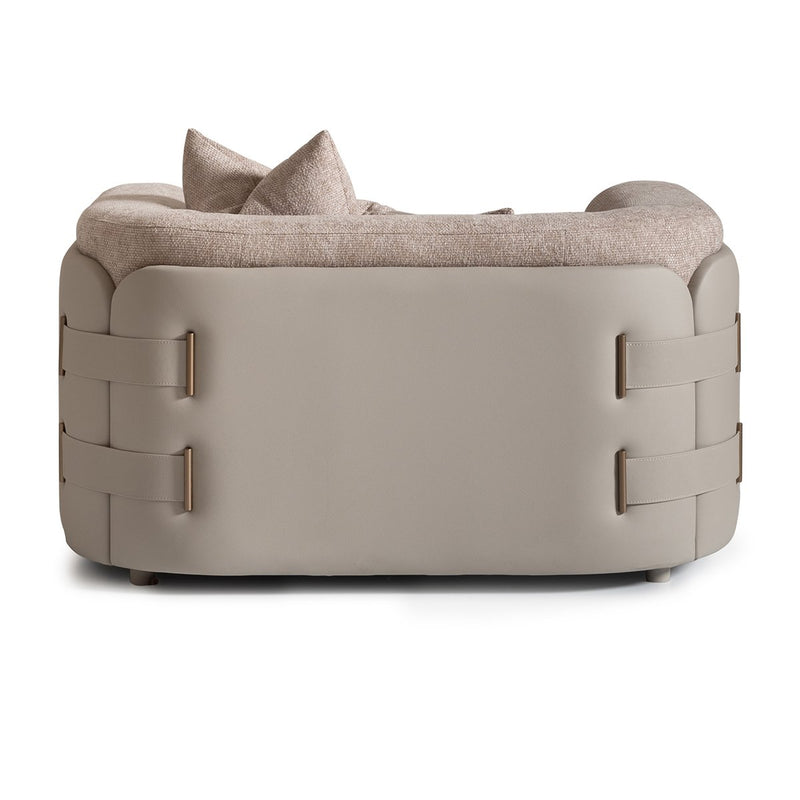 AICO Canberra Chair 1/2 in Brown