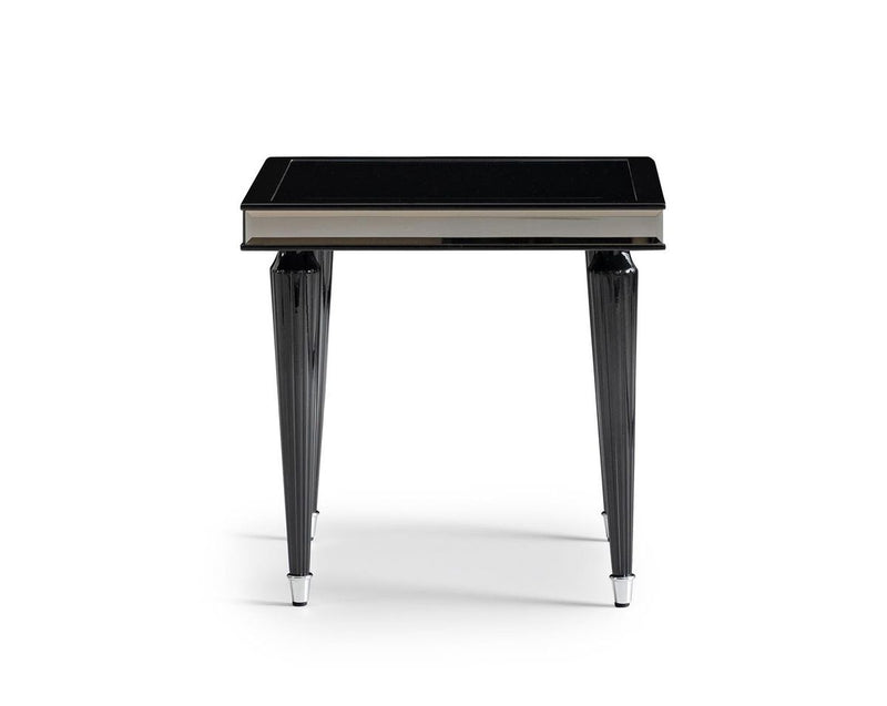 AICO La Francaise Side Table in Black Ice image