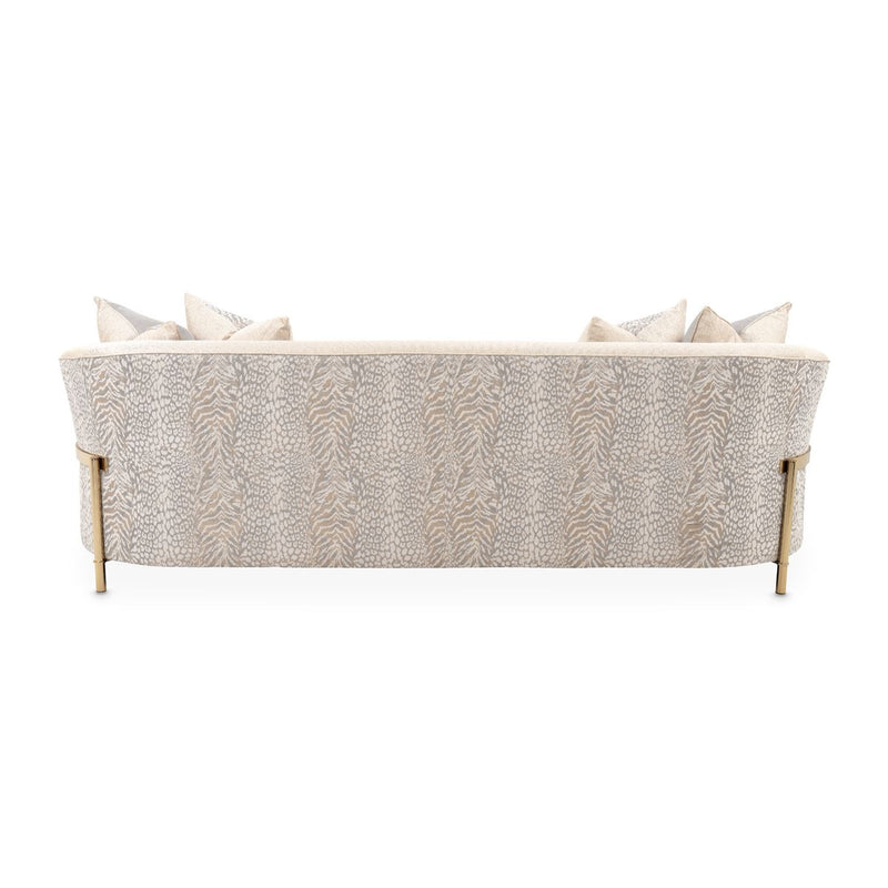 AICO Lisbon Sofa in Opal Gold