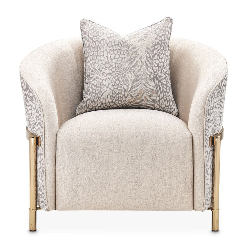 AICO Lisbon Chair in Opal Gold image