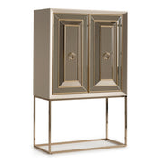 AICO Furniture Madison 2pc Bar KD in Glistening Gold image