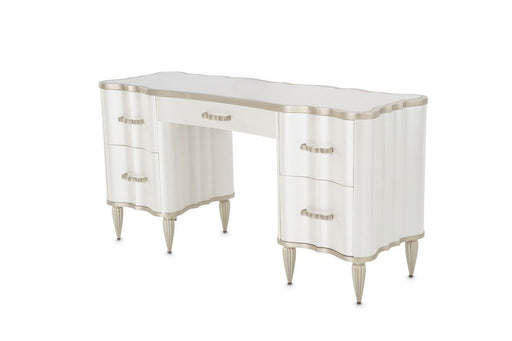 AICO London Place Vanity/Desk in Creamy Pearl 9004058-112 image
