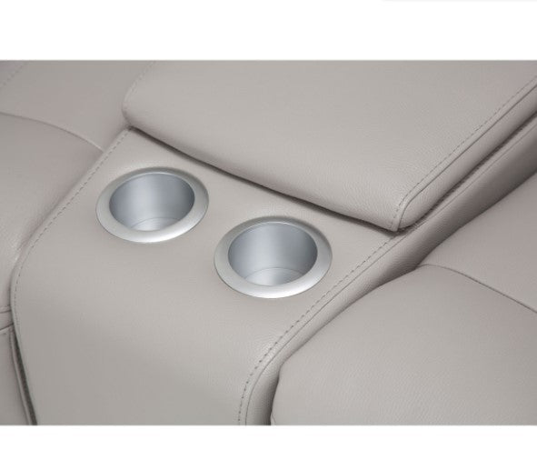 AICO Mia Bella Bentley 3pc Loveseat Set w/ Motion