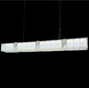AICO Furniture Lighting Mina Rectangular LED Chandelier image